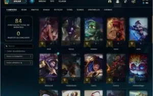 CONTA LEAGUE OF LEGENDS
