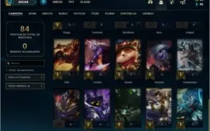 CONTA LEAGUE OF LEGENDS
