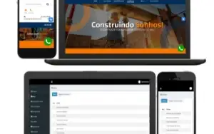 Site para Construtora com Painel Administrativo