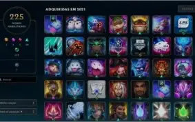 conta de league of legends