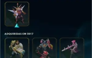 conta de league of legends