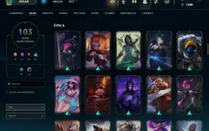 Fullacesso - Conta De 2016 - 103 Skins - Level 284 - 108 Cam