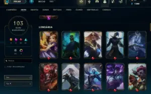 Fullacesso - Conta De 2016 - 103 Skins - Level 284 - 108 Cam
