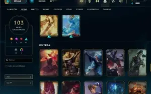Fullacesso - Conta De 2016 - 103 Skins - Level 284 - 108 Cam