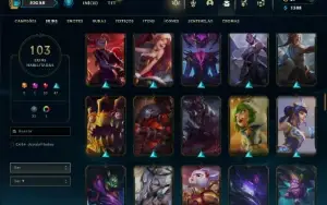 Fullacesso - Conta De 2016 - 103 Skins - Level 284 - 108 Cam