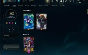 Fullacesso - Conta De 2016 - 103 Skins - Level 284 - 108 Cam