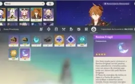 Genshin Impact Rank de Aventura 34 / 16 Personagens