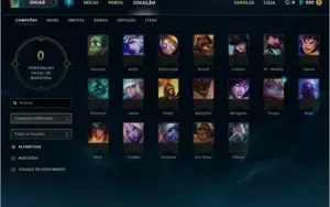 Conta Unranked 22 Campeões N°1