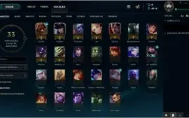 Conta de League Of Legends lv 30