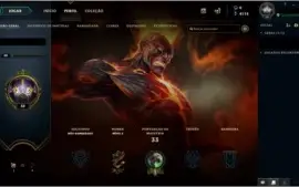 Conta de League Of Legends lv 30