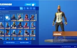 CONTA FORTNITE TEMPORADA 3 ATÉ A X (1400 V-BUCKS)