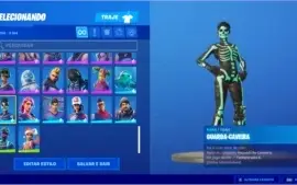 CONTA FORTNITE TEMPORADA 3 ATÉ A X (1400 V-BUCKS)