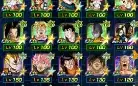 +100 chars SSR e LR Rank 424 DBZ Dokkan Battle