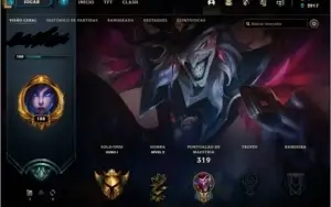 Conta LvL 188 (Diamond S9)