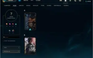 CONTA LOL DIAMANTE 4 - LEAGUE OF LEGENDS