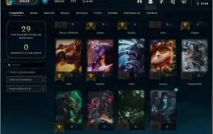 CONTA LOL DIAMANTE 4 - LEAGUE OF LEGENDS