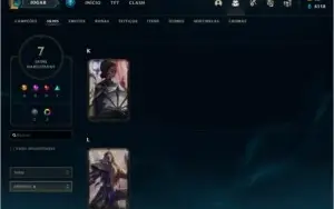 CONTA LOL DIAMANTE 4 - LEAGUE OF LEGENDS