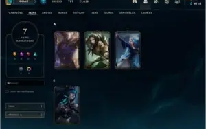 CONTA LOL DIAMANTE 4 - LEAGUE OF LEGENDS