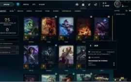 Conta LoL Gold 4 - 22 Champ 2 Skins - Smurf