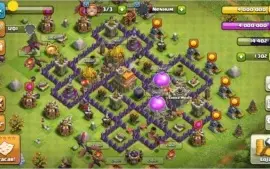 Conta Clash of Clans CV7 full + 1.300 gemas