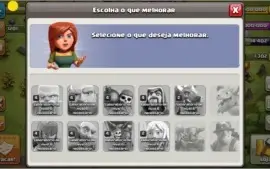 Conta Clash of Clans CV7 full + 1.300 gemas