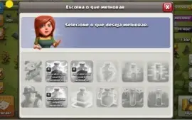 Conta Clash of Clans CV7 full + 1.300 gemas