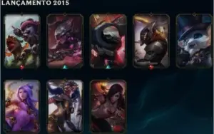 Conta de LoL 96 champs. 64 skins.