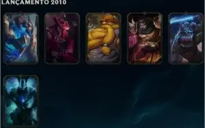 Conta de LoL 96 champs. 64 skins.