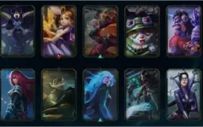 Conta de LoL 96 champs. 64 skins.
