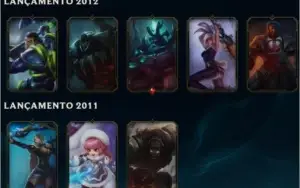Conta de LoL 96 champs. 64 skins.