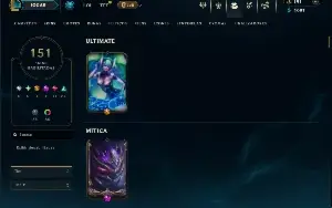 Platina 3 com TODOS os champs e 151 Skins ( SUP / ADC )