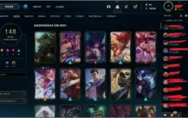 VENDO CONTA LOL 148 SKINS, ULTIMATE, MITICA