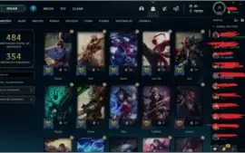 VENDO CONTA LOL 148 SKINS, ULTIMATE, MITICA