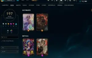 Conta valorant + LOL + TFT Beta fechado 4K gastos pacotes un