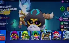 Conta de brawl stars com gemas negativas