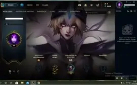 CONTA UNRANKED 21 CHAMPZ 4 SKINS.
