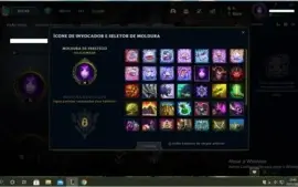 CONTA UNRANKED 21 CHAMPZ 4 SKINS.