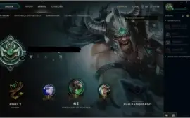 Conta de LOL Borda Platina - 39 campeões / 6 skins