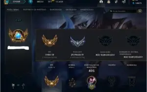 Conta lol possui 116 champion, 71 skins,email pode  trocar.