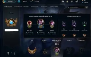 Conta lol possui 116 champion, 71 skins,email pode  trocar.