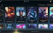 Conta WR Diamante IV - 17 Skins, 43 Champs, Wild Pass, etc.