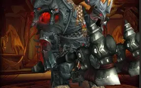 Set transmog wow - armadura de Placa + machadão