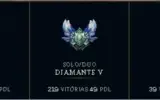 CONTA LEAGUE OF LEGENDS - DIAMANTE 5