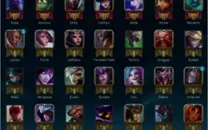 CONTA LEAGUE OF LEGENDS - DIAMANTE 5
