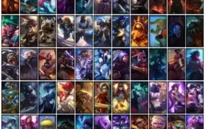 Conta Unranked com 201 Skins e 155 Champs + 5 Ultimates