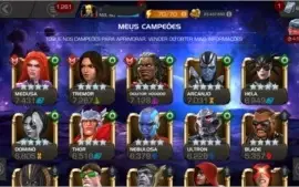 conta marvel torneio de campeoes ..top/rica!!