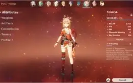 Genshin Impact AR35 Arataki Itto + Arma Redhorn e Yoimiya!