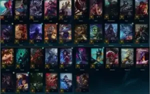 CONTA PLAT 1 MMR D3 36 CHAMPS 6 SKINS