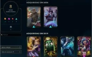 Conta league of legends