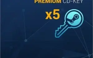 5 KEYS, JOGOS ALEATORIOS ACIMA DE $10,00 STEAM